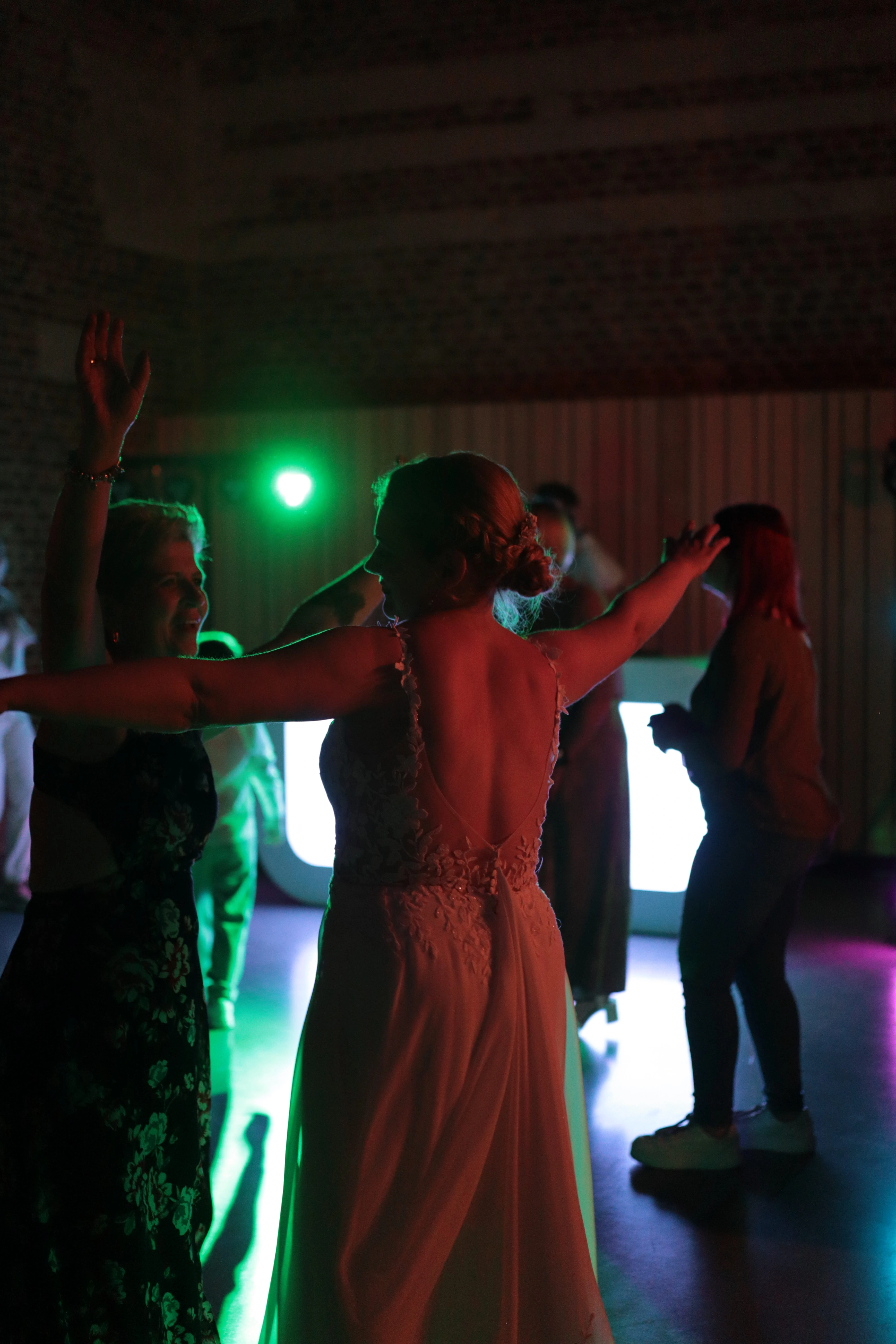 DJ Booth at a wedding reception