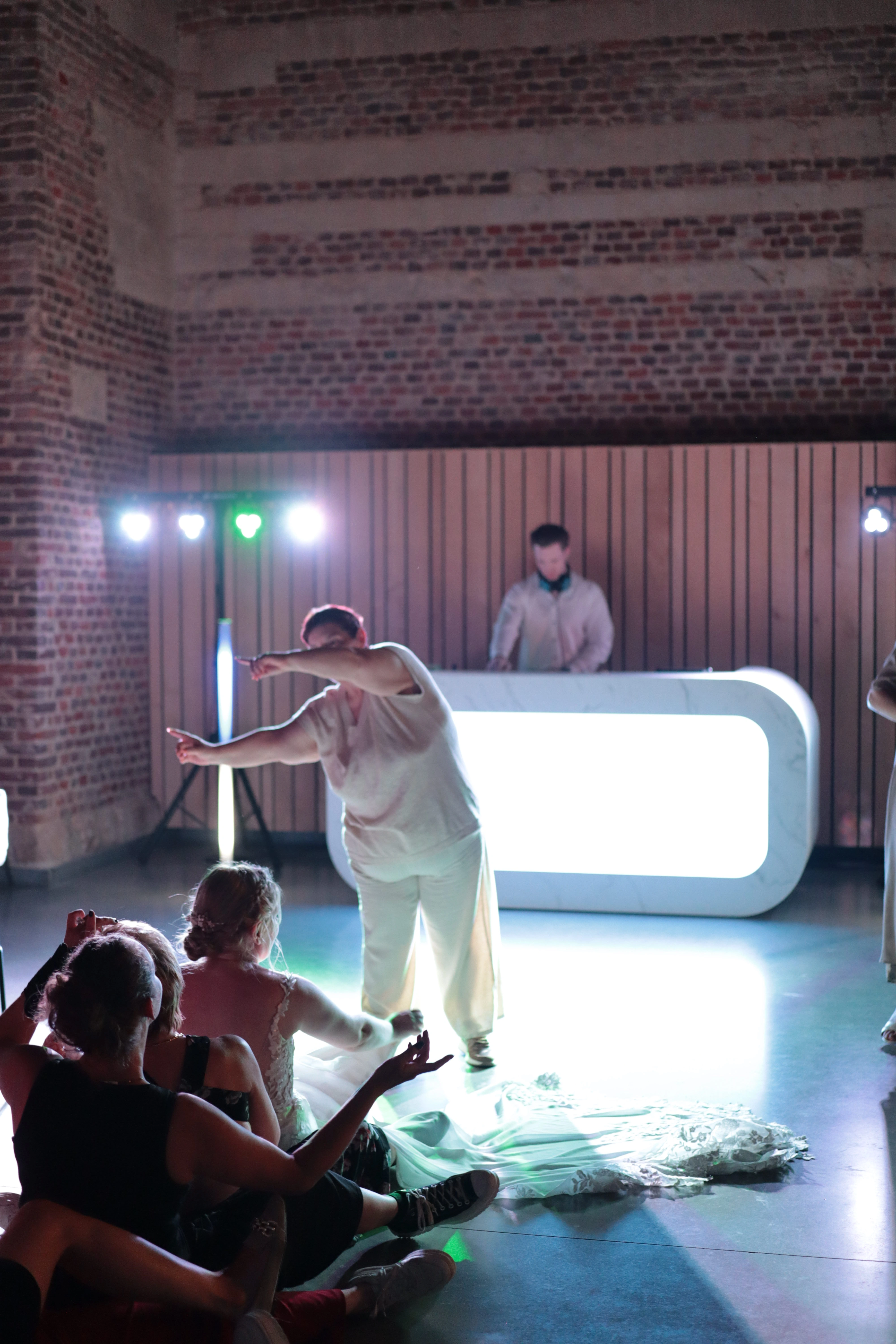 DJ Artec performing at a DeLight event